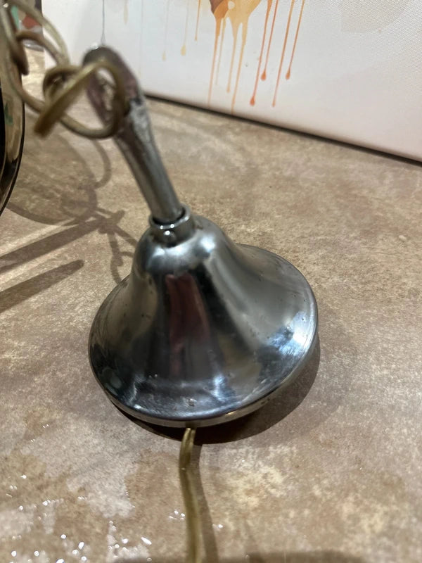 Rare 1960s Italian Ceiling Lamp - Fontana Arte / Veca Smoked Glass