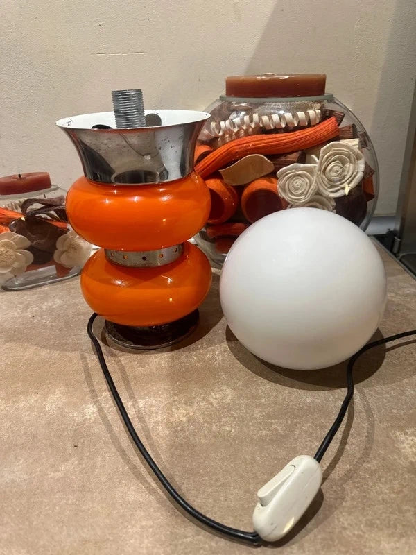Nason Murano Table Lamp — Space Age, 1970s