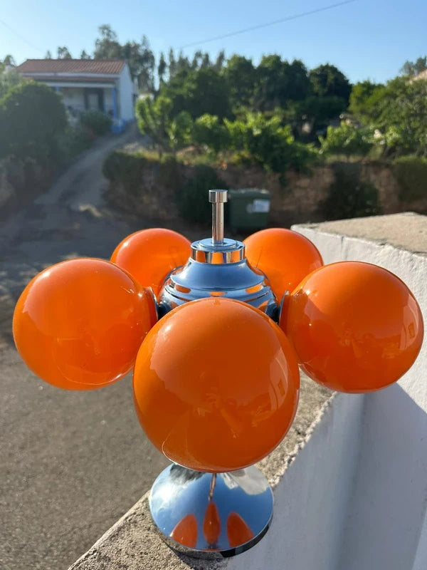 Space Age Five Globe Table Lamp — Luz Brava × El Toro de la Luz