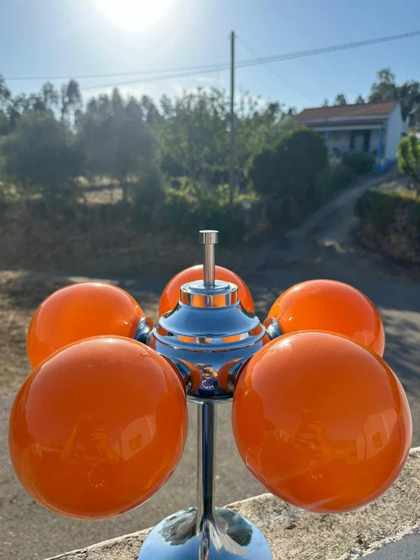 Space Age Five Globe Table Lamp — Luz Brava × El Toro de la Luz