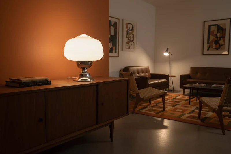 Mushroom lamp uit — totaaloverzicht