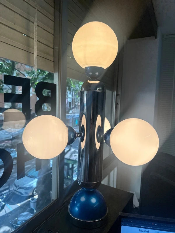 Sputnik lamp zijaanzicht